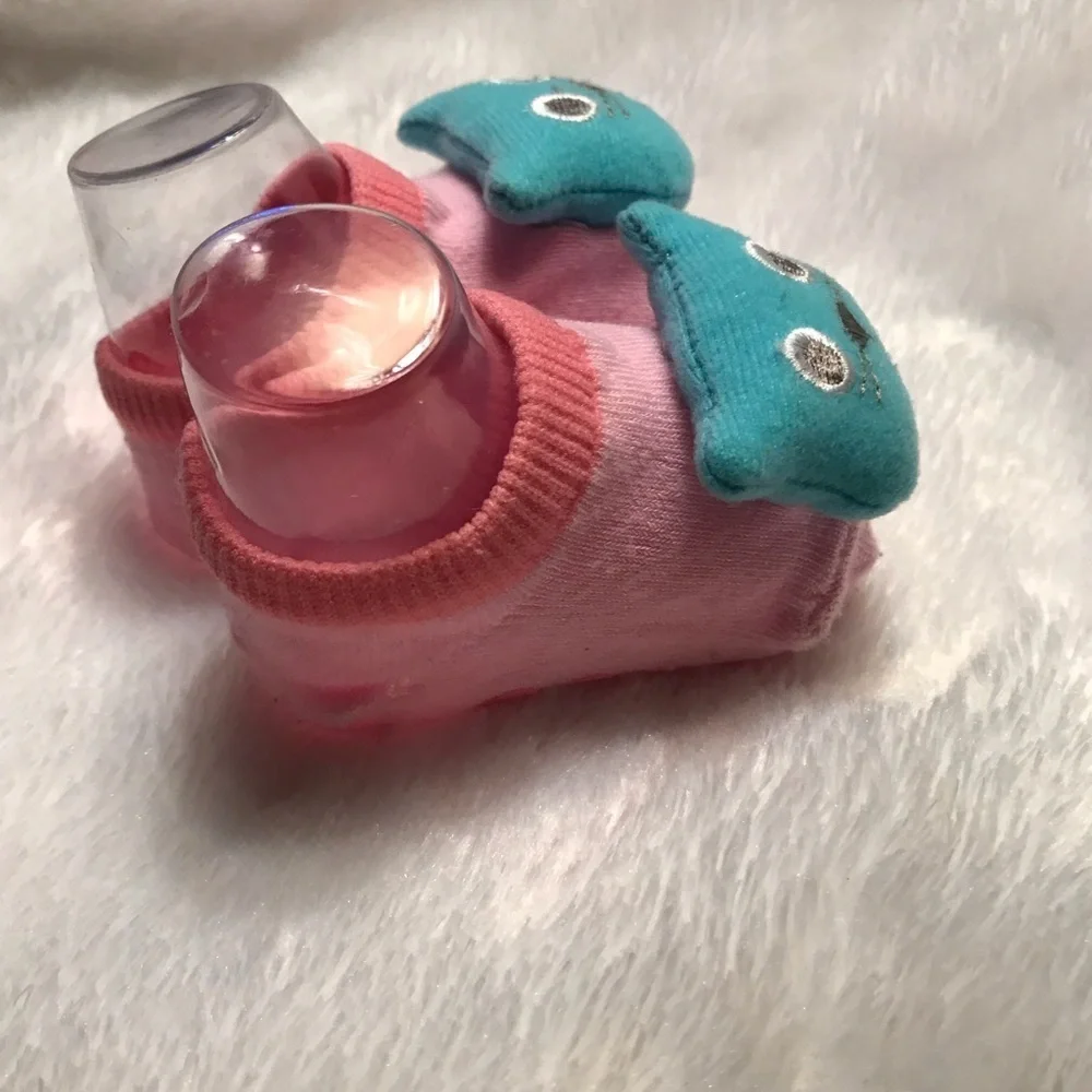 Newborn Baby Kitty 3D Sock Booties
